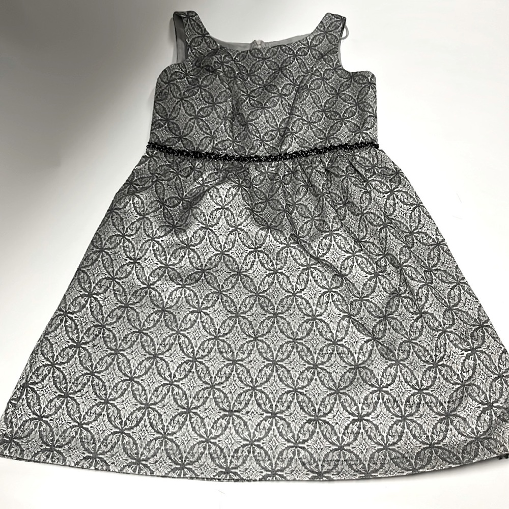 Scarlett Nite silver patterned dress